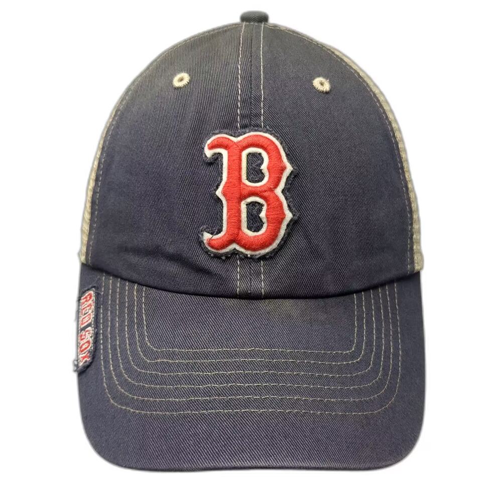 Boston Red Sox MLB '47 Twins Trucker Hat Blue Red One Size Snapback 1901 Patch